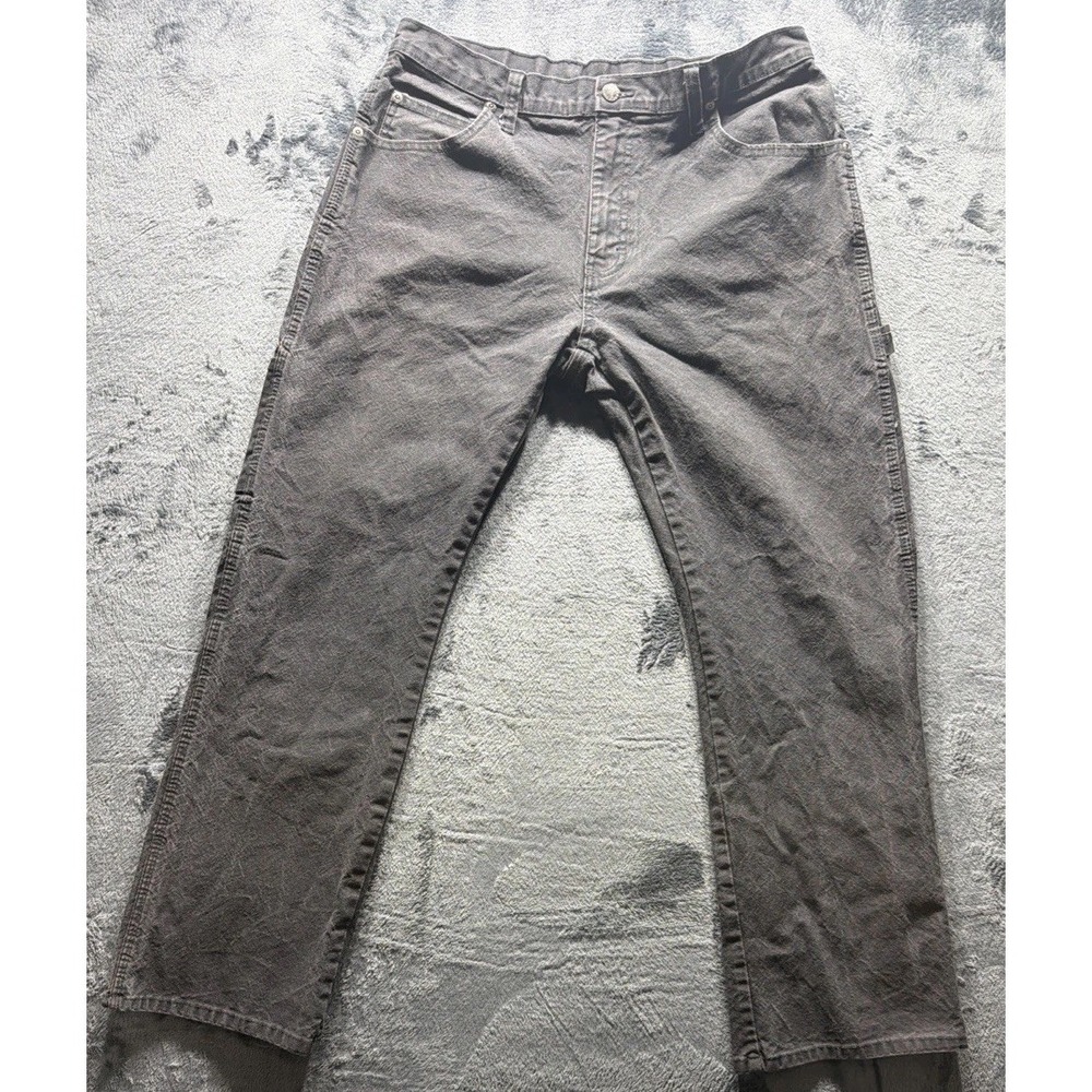 Dickies Genuine Black Canvas Carpenter Pants 32x30. EUC Incredibly Lightly Faded